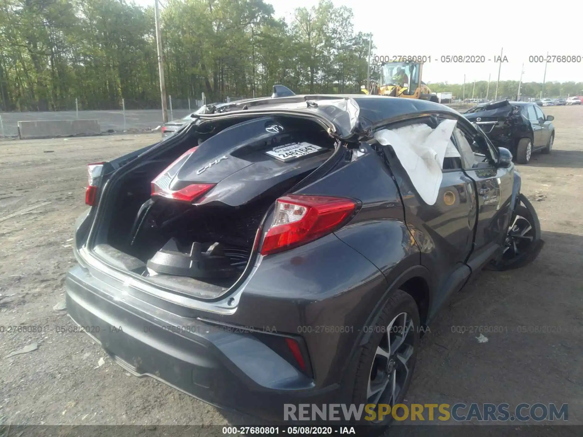 6 Photograph of a damaged car NMTKHMBX2LR106551 TOYOTA C-HR 2020