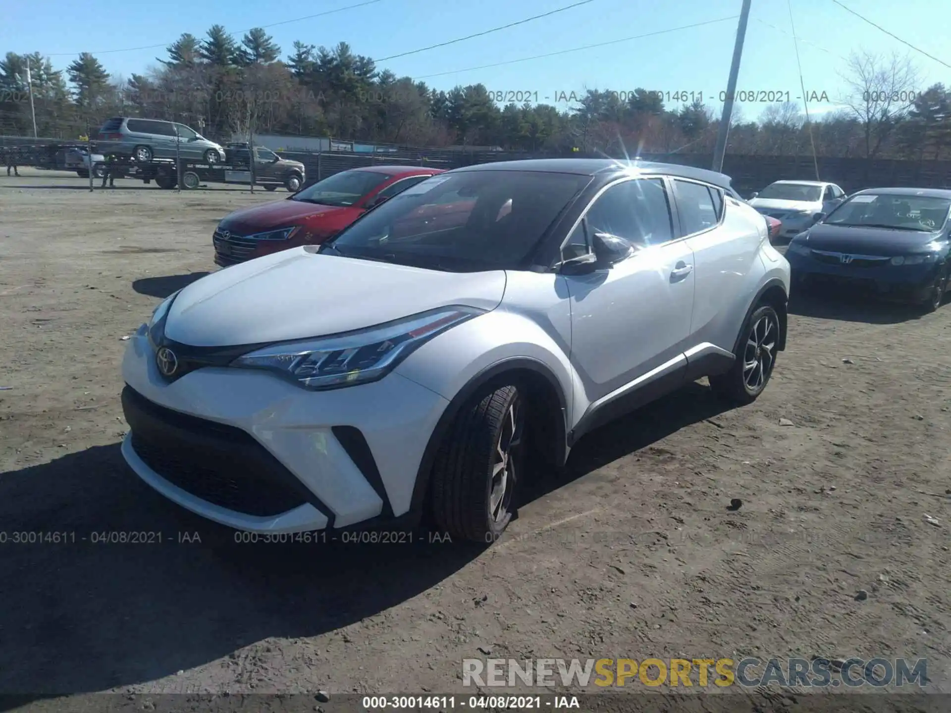 2 Photograph of a damaged car NMTKHMBX2LR107313 TOYOTA C-HR 2020