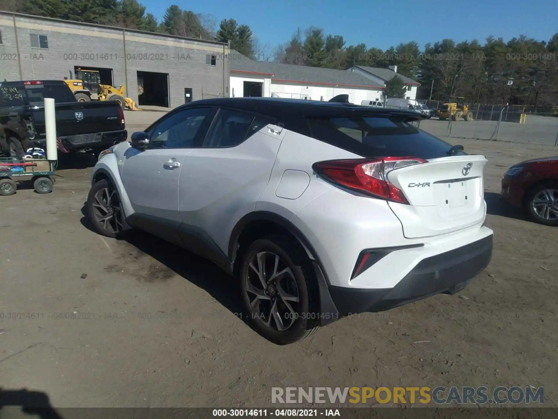 3 Photograph of a damaged car NMTKHMBX2LR107313 TOYOTA C-HR 2020