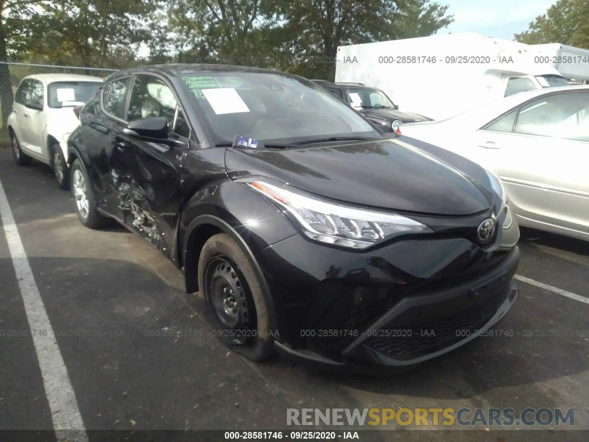 1 Фотография поврежденного автомобиля NMTKHMBX2LR107845 TOYOTA C-HR 2020