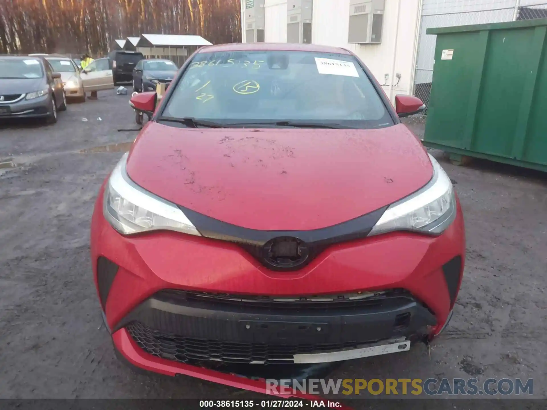 12 Photograph of a damaged car NMTKHMBX2LR109501 TOYOTA C-HR 2020