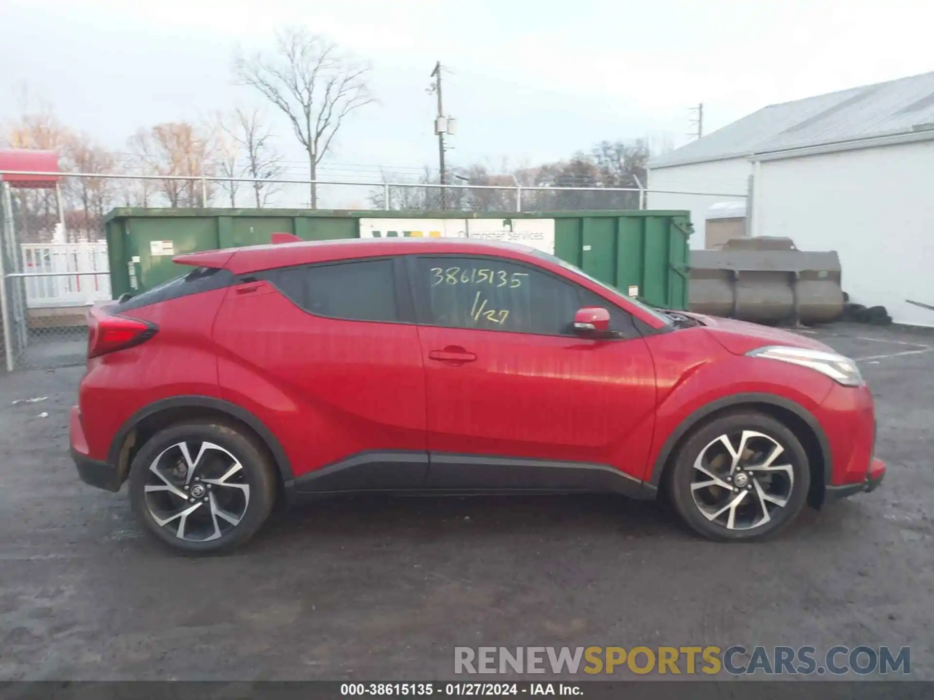 13 Photograph of a damaged car NMTKHMBX2LR109501 TOYOTA C-HR 2020