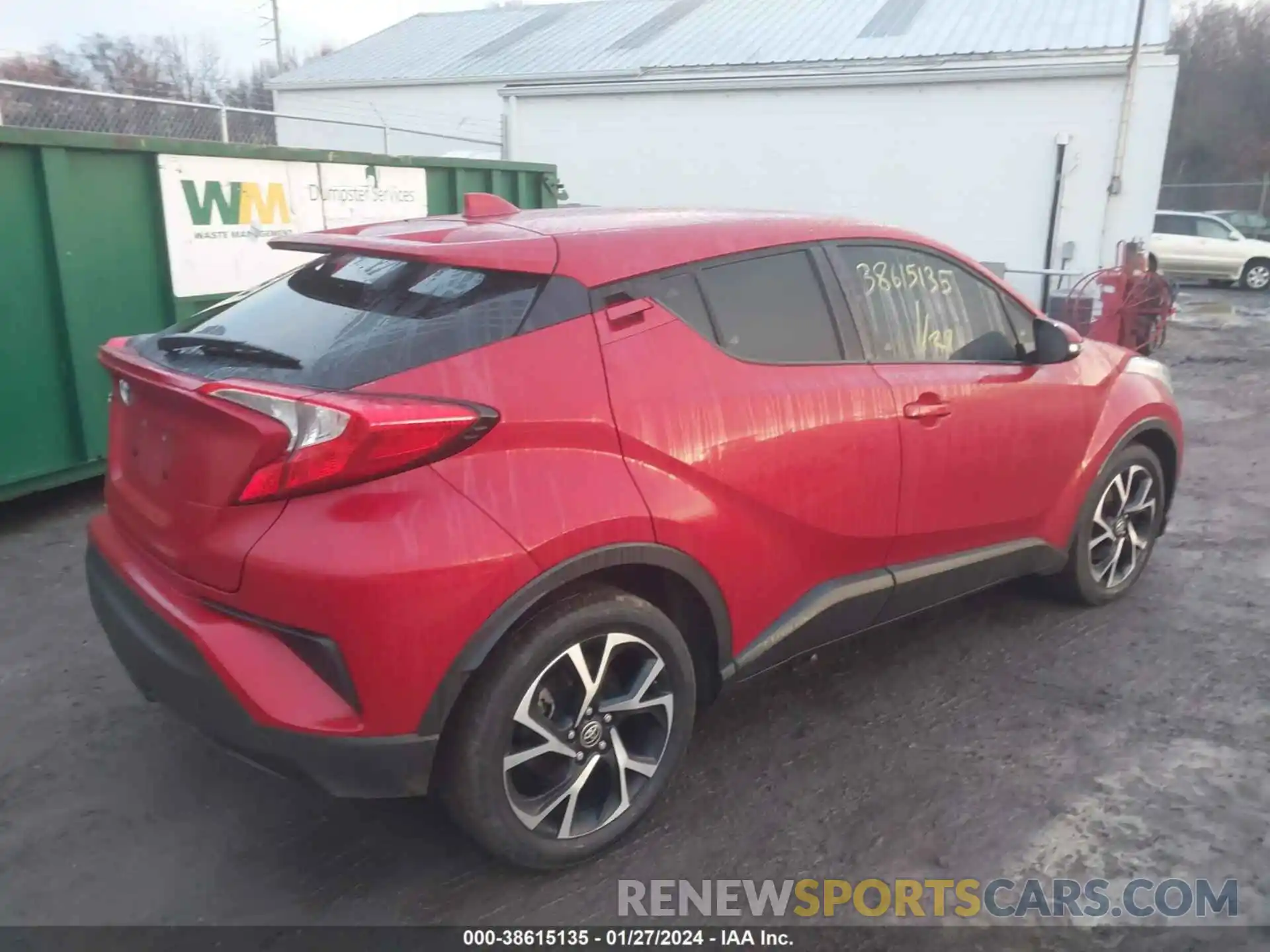 4 Photograph of a damaged car NMTKHMBX2LR109501 TOYOTA C-HR 2020