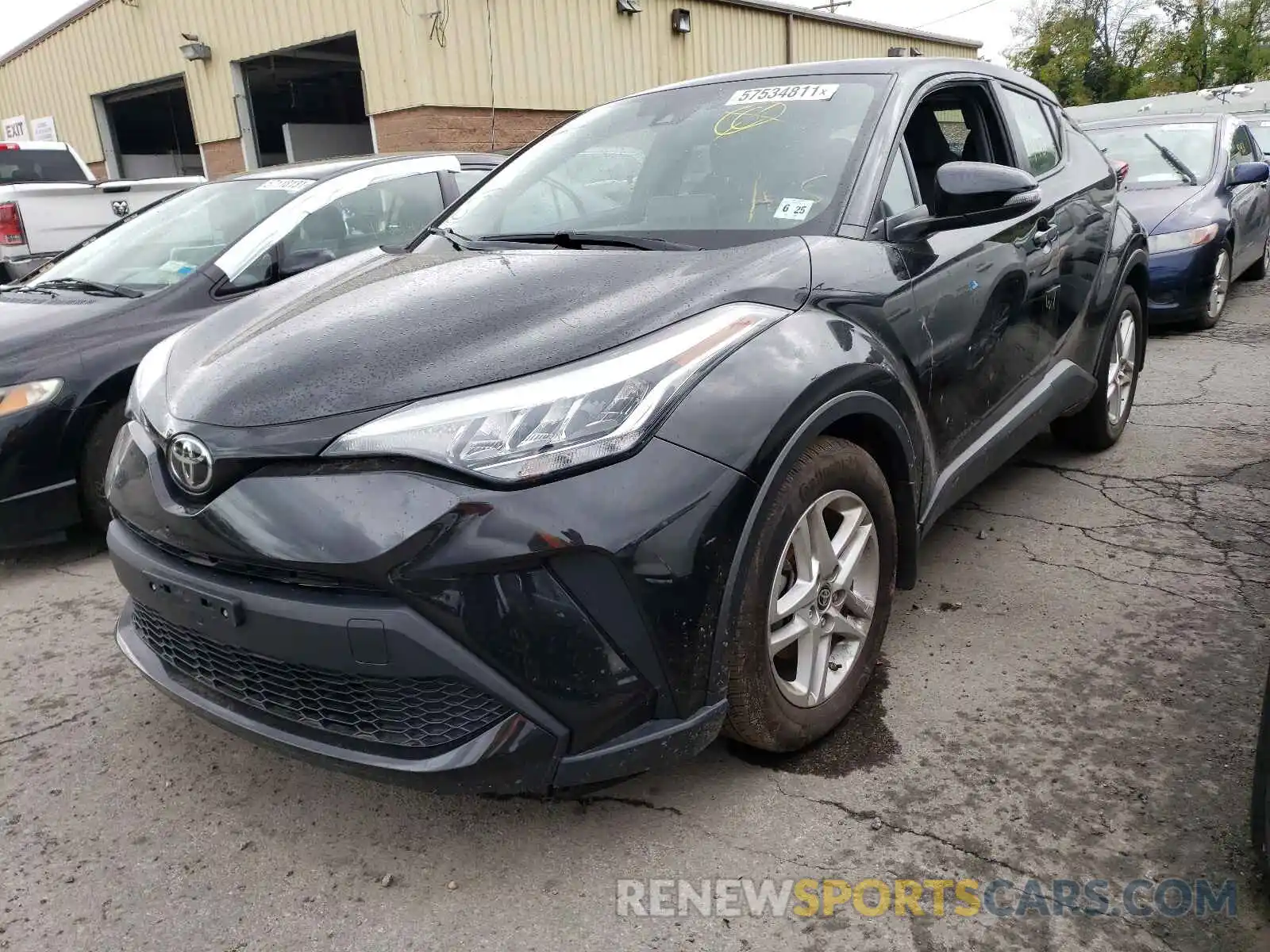 2 Фотография поврежденного автомобиля NMTKHMBX2LR109725 TOYOTA C-HR 2020