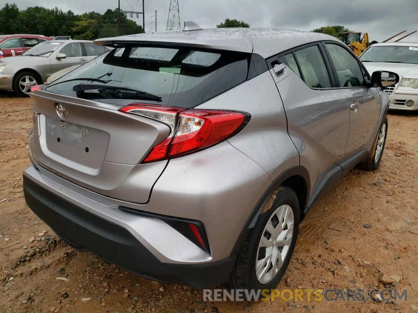 4 Photograph of a damaged car NMTKHMBX2LR110566 TOYOTA C-HR 2020