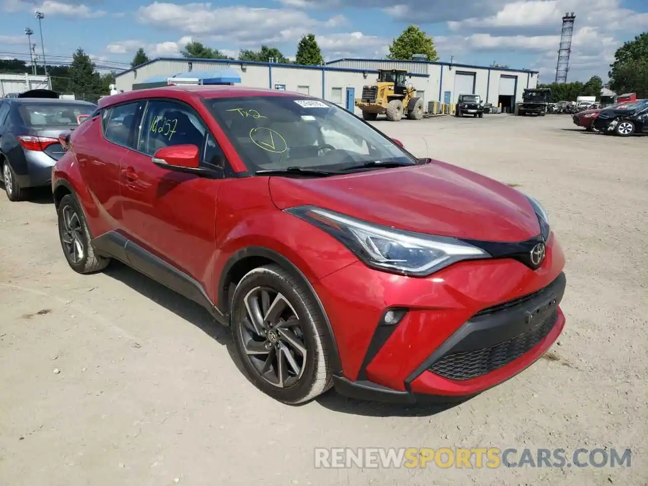 1 Photograph of a damaged car NMTKHMBX2LR111748 TOYOTA C-HR 2020