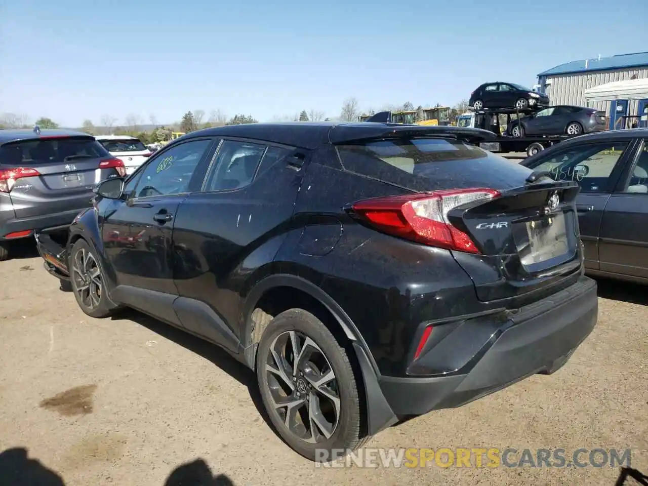 3 Photograph of a damaged car NMTKHMBX2LR112169 TOYOTA C-HR 2020