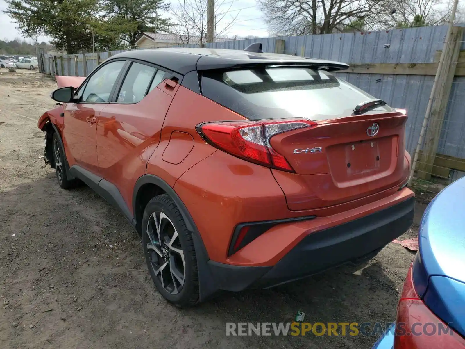 3 Photograph of a damaged car NMTKHMBX2LR112219 TOYOTA C-HR 2020