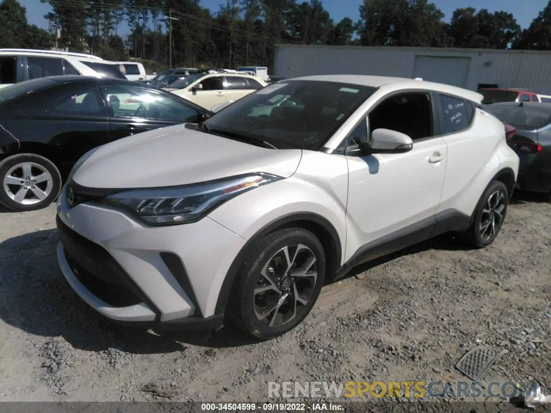 2 Photograph of a damaged car NMTKHMBX2LR112737 TOYOTA C-HR 2020