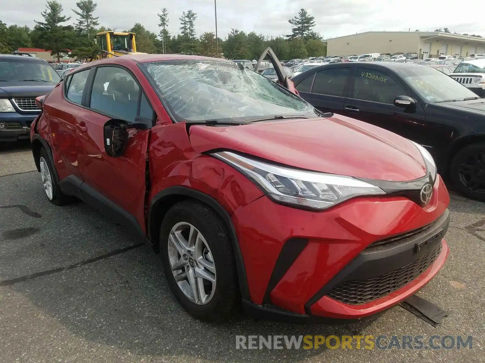 1 Photograph of a damaged car NMTKHMBX2LR112754 TOYOTA C-HR 2020