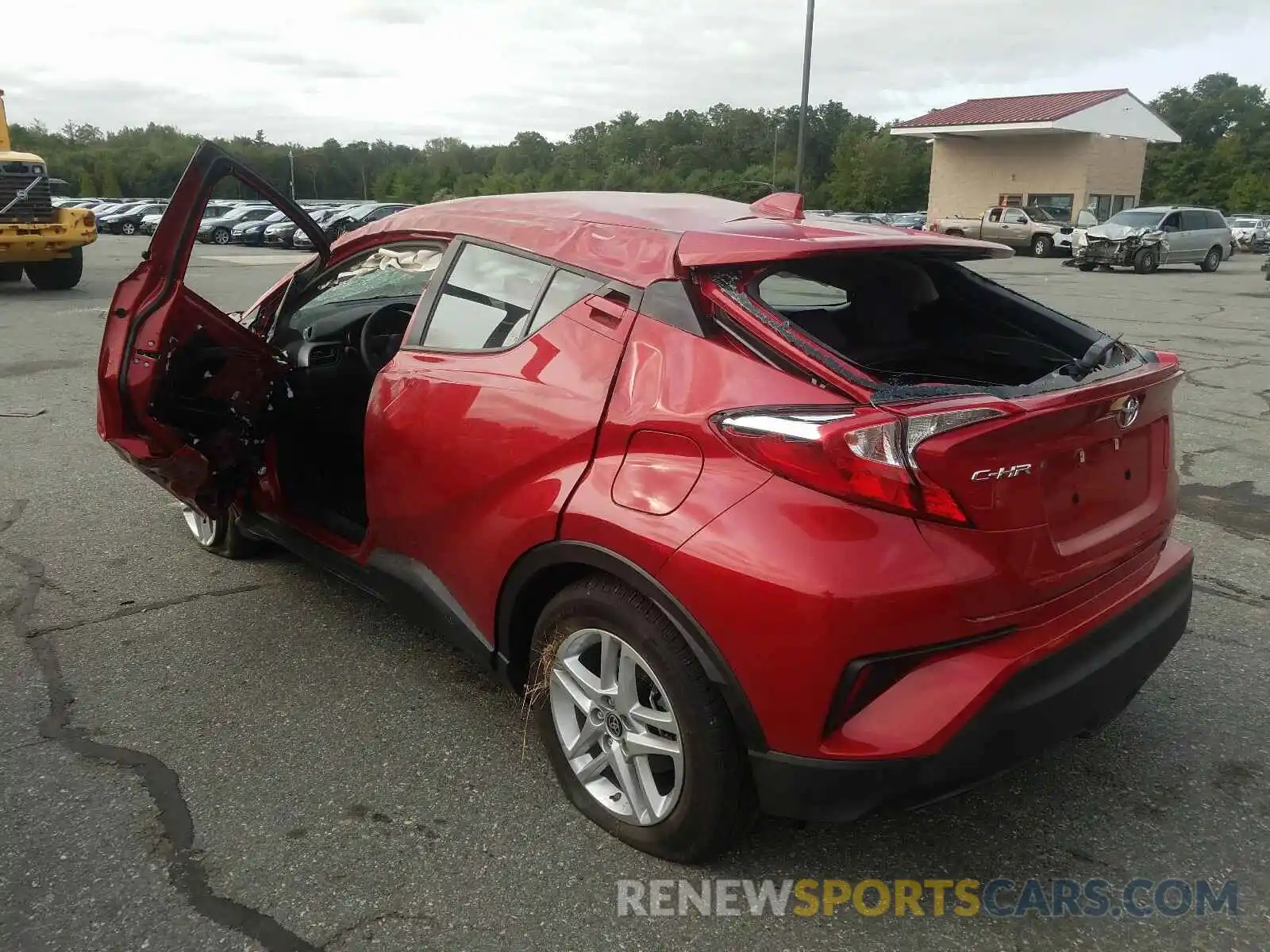 3 Photograph of a damaged car NMTKHMBX2LR112754 TOYOTA C-HR 2020