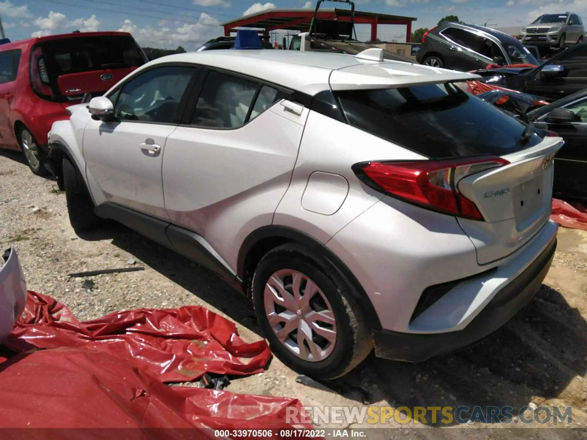 3 Photograph of a damaged car NMTKHMBX2LR113032 TOYOTA C-HR 2020