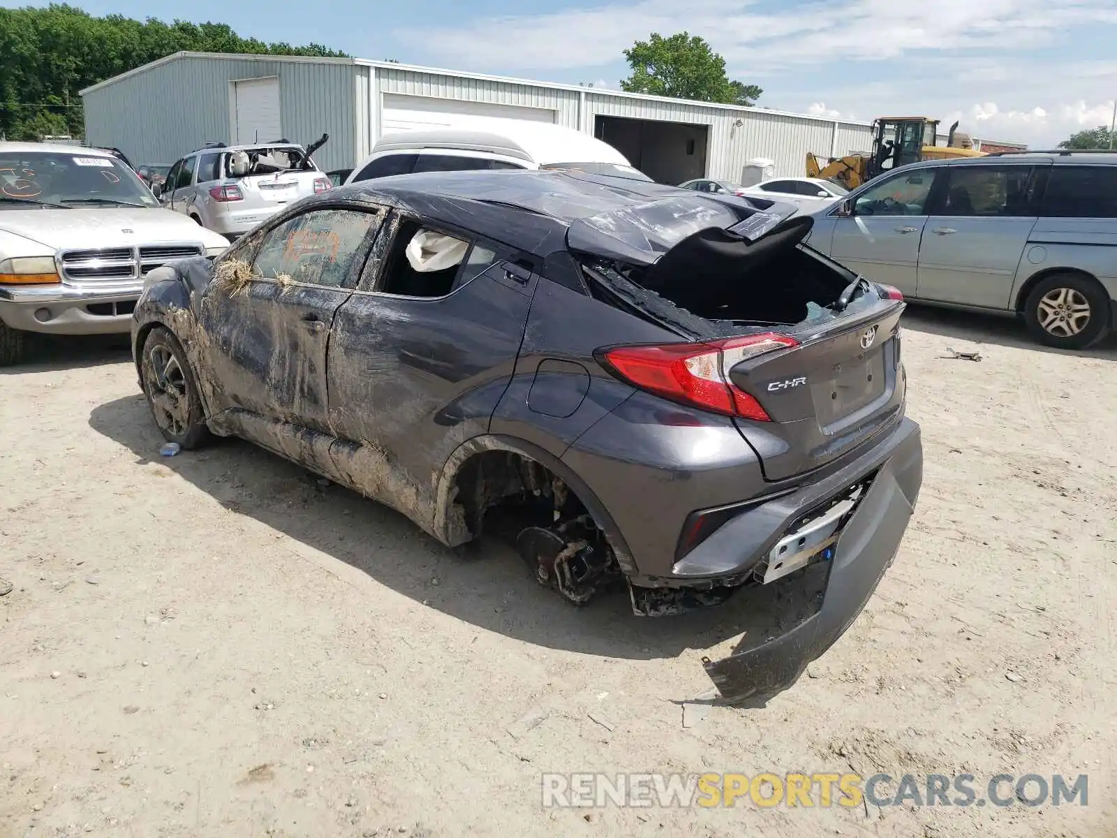 3 Photograph of a damaged car NMTKHMBX2LR113581 TOYOTA C-HR 2020