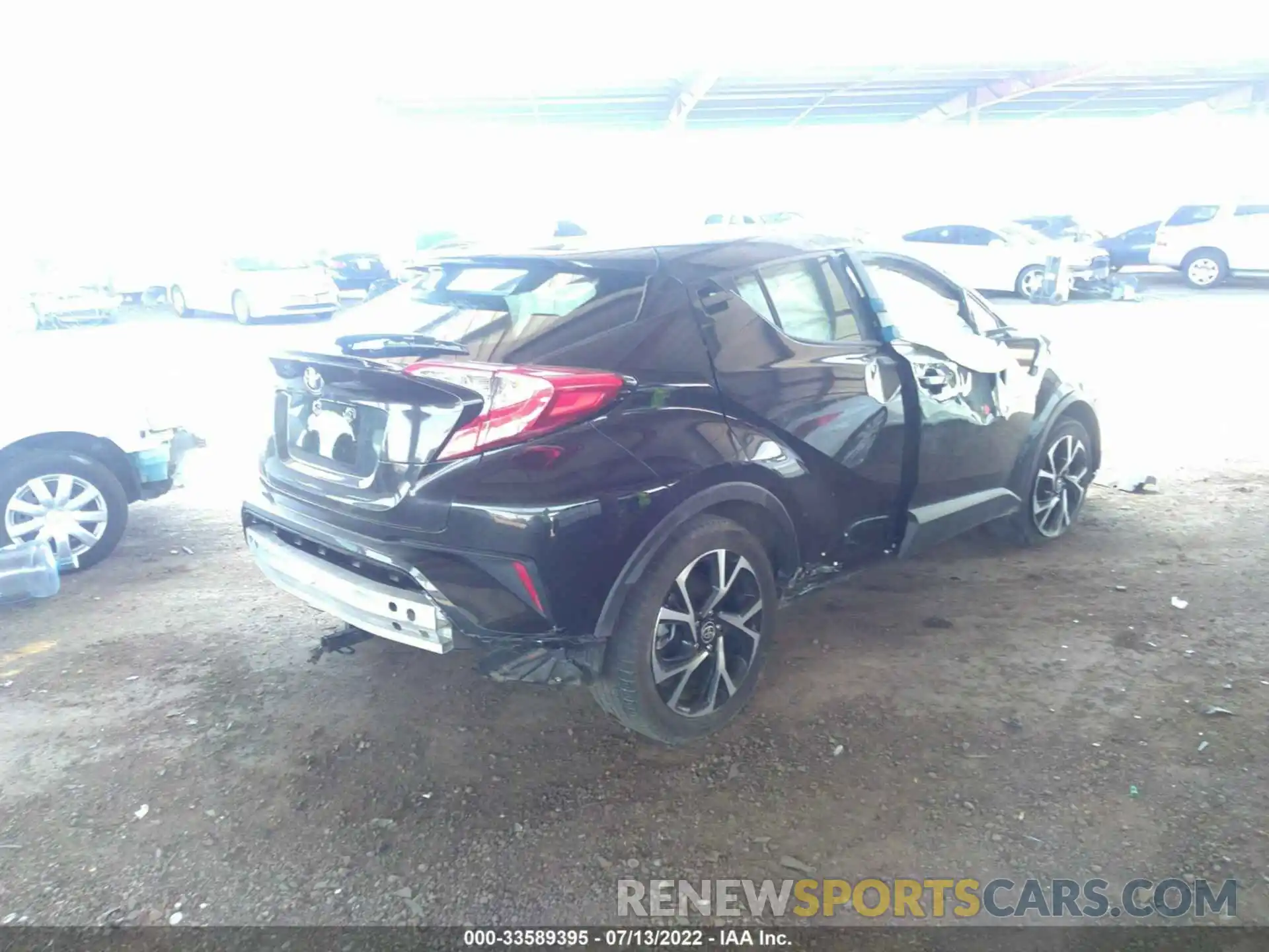 4 Photograph of a damaged car NMTKHMBX2LR115086 TOYOTA C-HR 2020