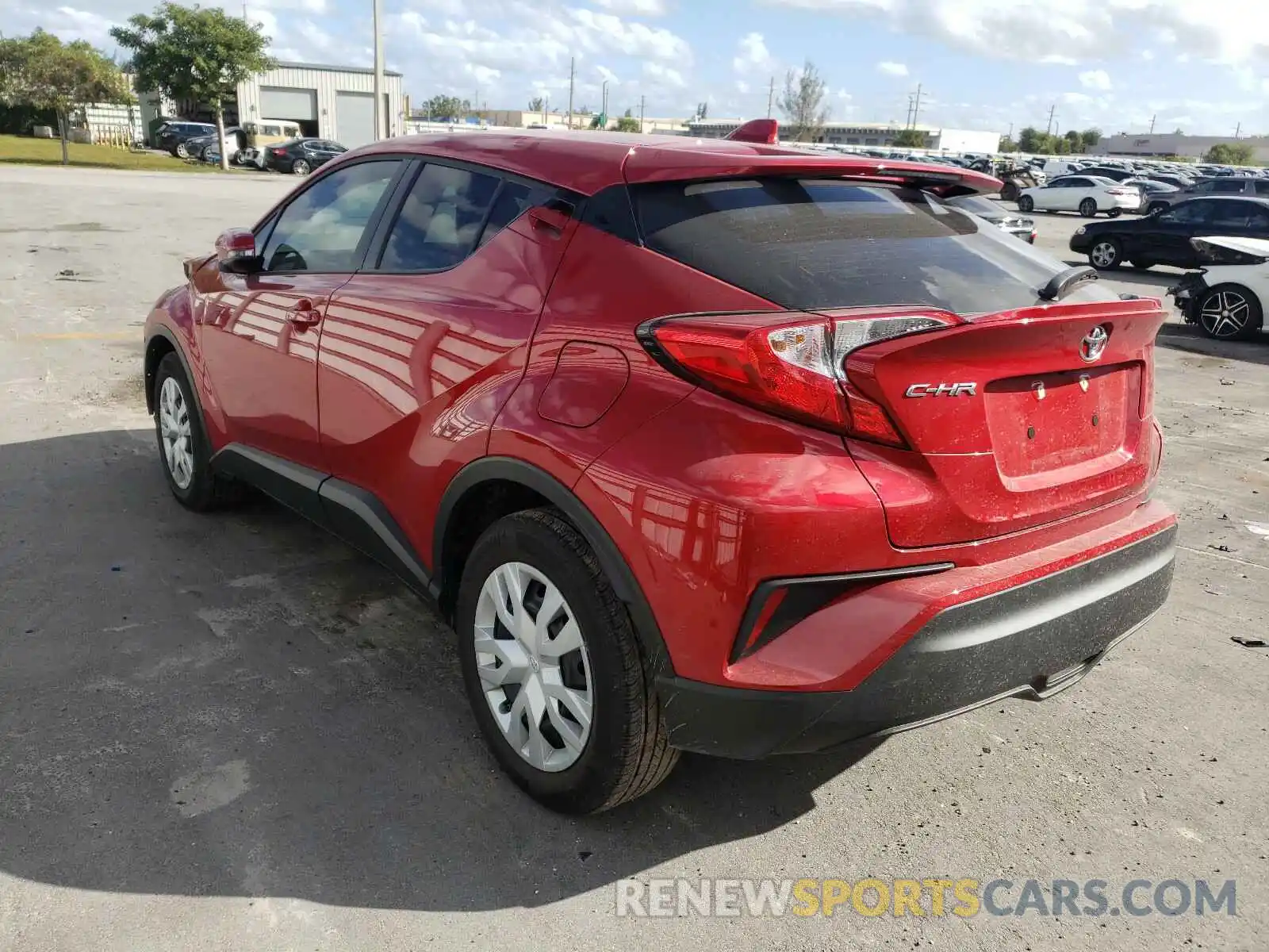 3 Photograph of a damaged car NMTKHMBX2LR115377 TOYOTA C-HR 2020