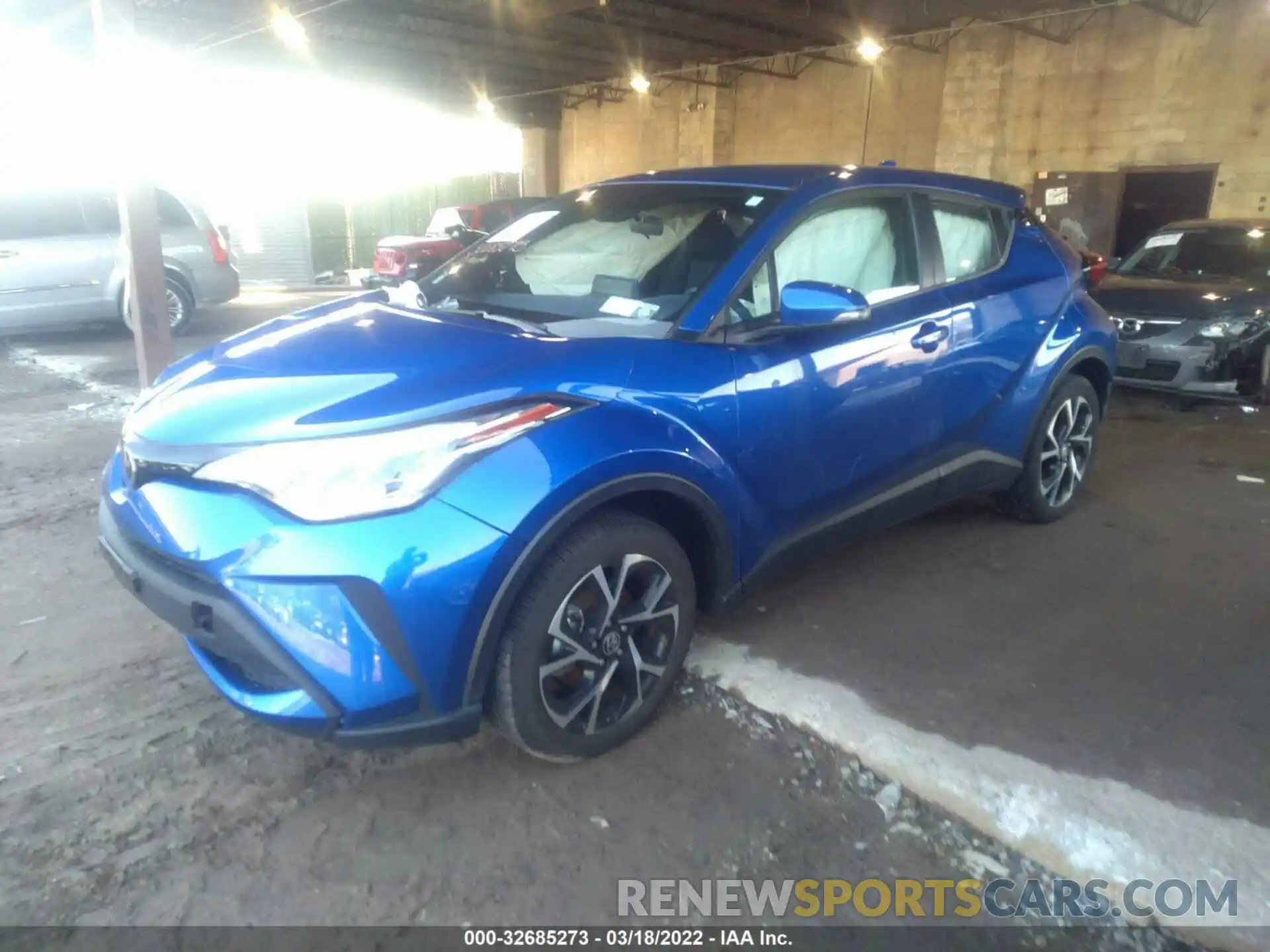 2 Photograph of a damaged car NMTKHMBX2LR115444 TOYOTA C-HR 2020