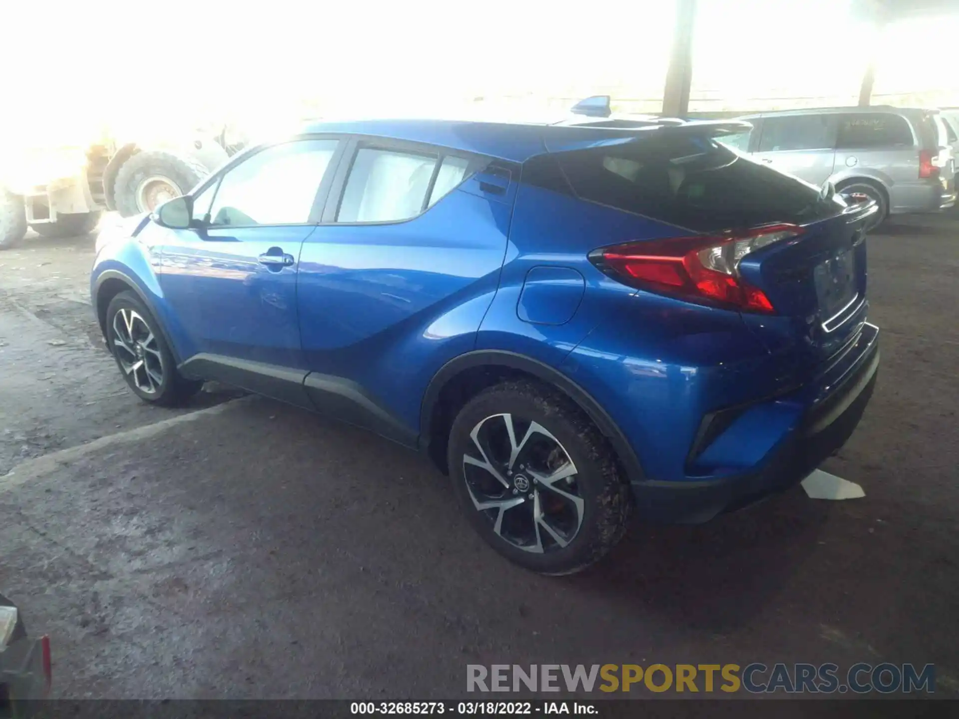 3 Photograph of a damaged car NMTKHMBX2LR115444 TOYOTA C-HR 2020