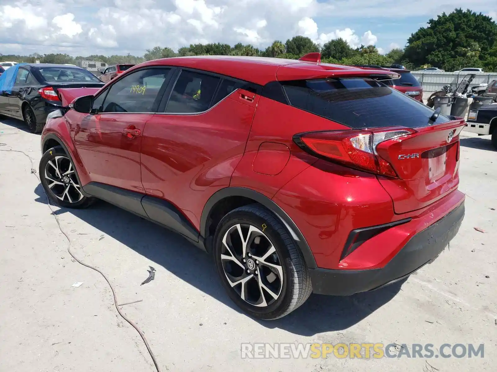 3 Photograph of a damaged car NMTKHMBX2LR117453 TOYOTA C-HR 2020