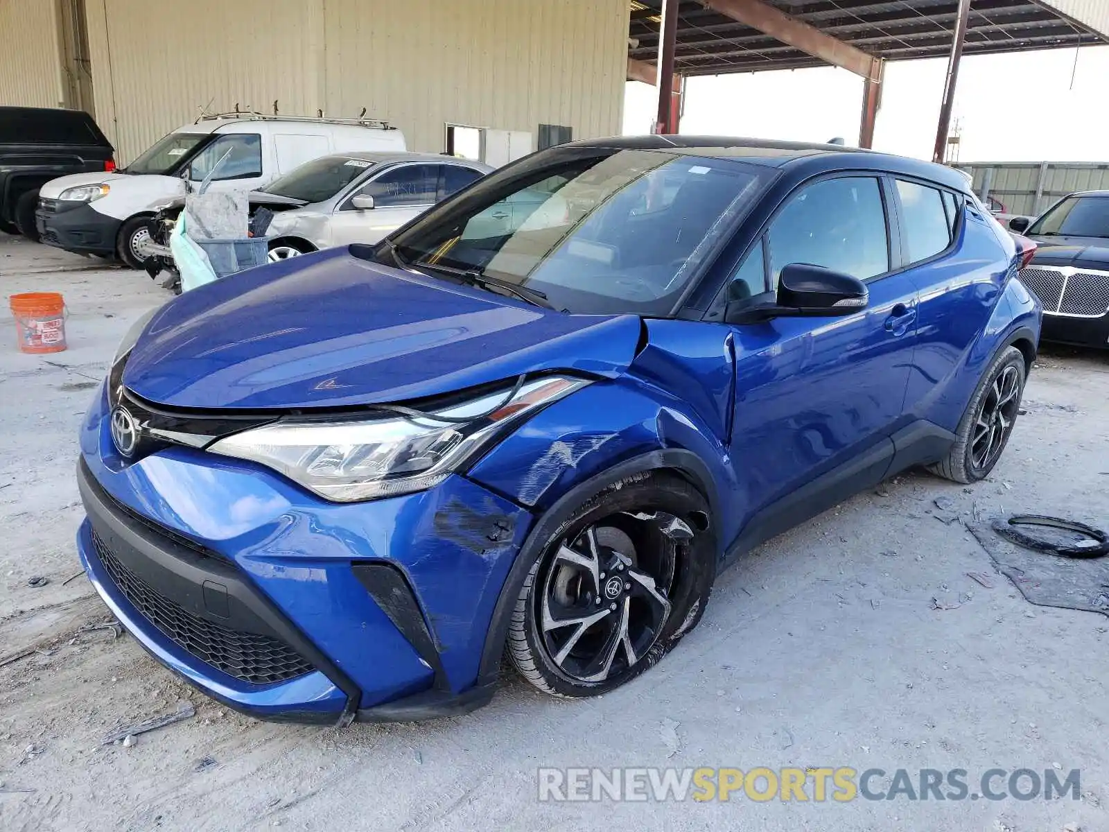 9 Фотография поврежденного автомобиля NMTKHMBX3LR101648 TOYOTA C-HR 2020