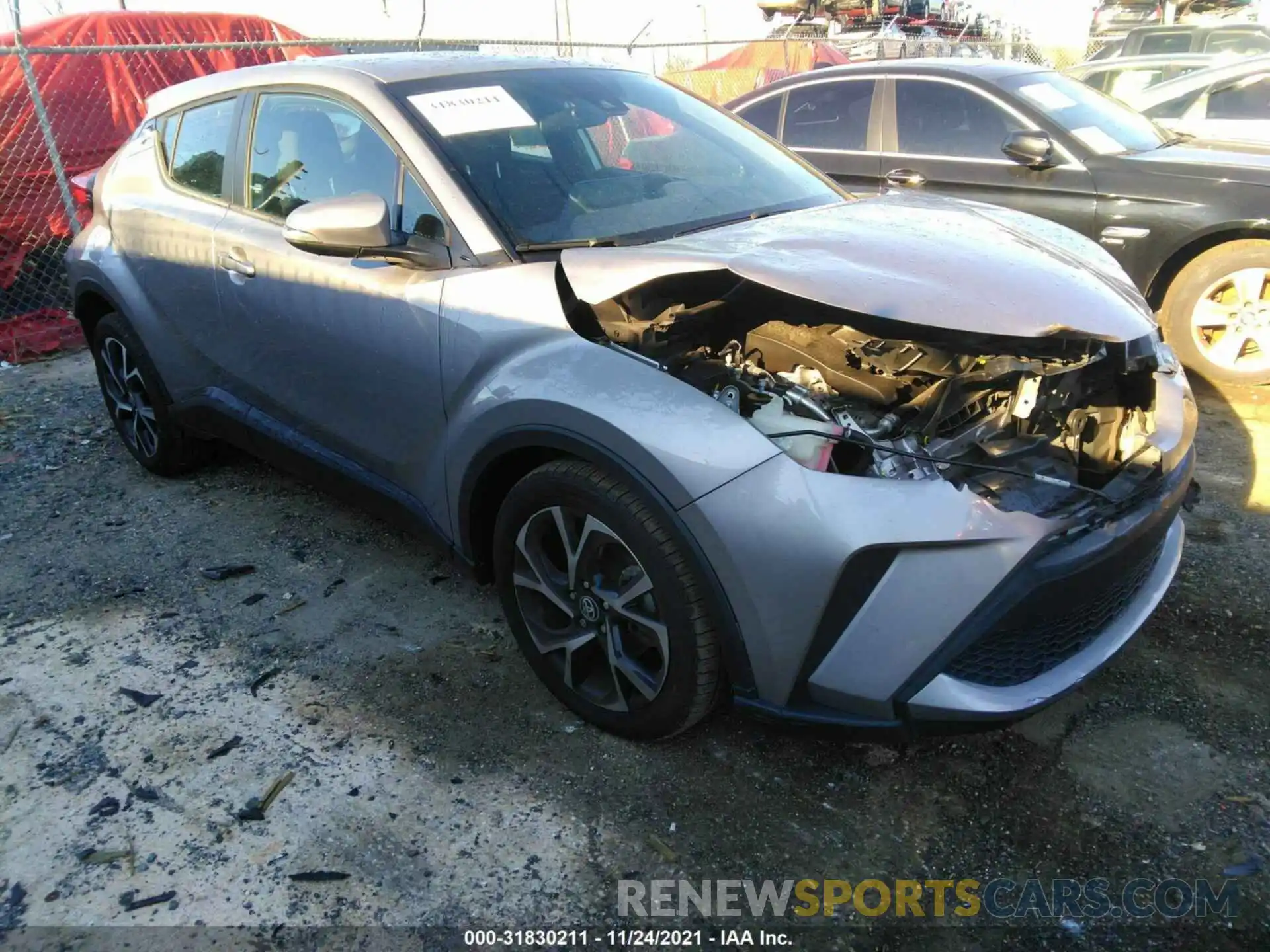 1 Photograph of a damaged car NMTKHMBX3LR103366 TOYOTA C-HR 2020