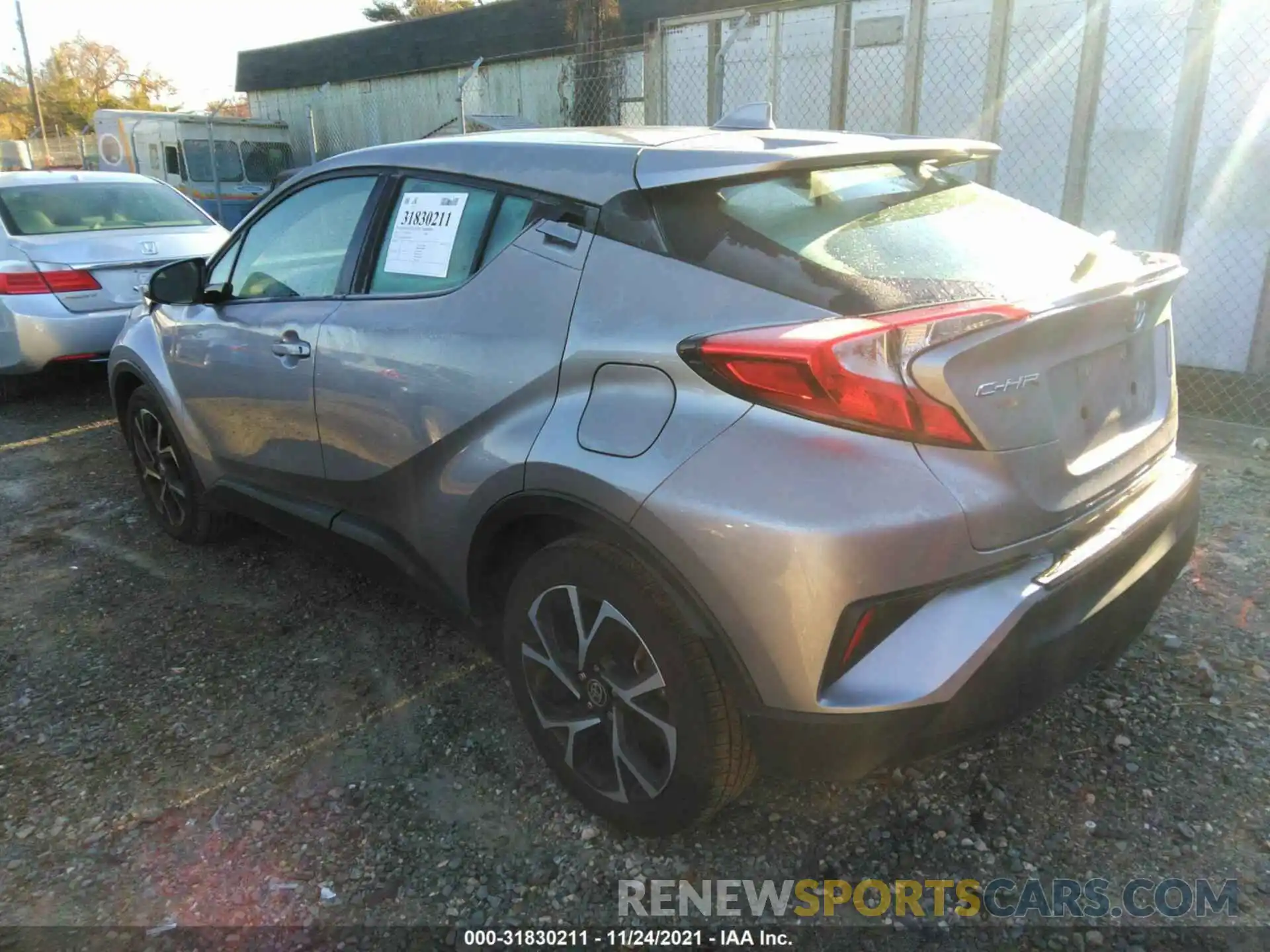 3 Photograph of a damaged car NMTKHMBX3LR103366 TOYOTA C-HR 2020