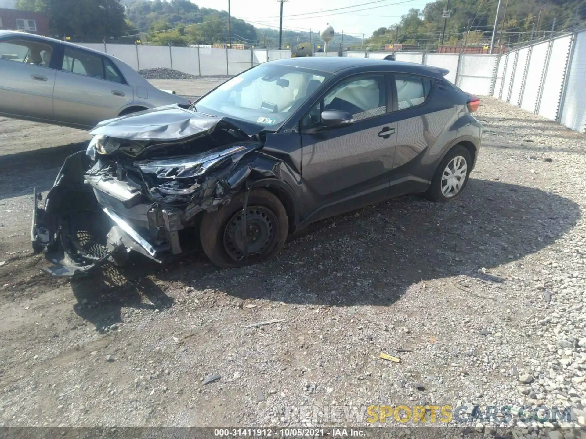 2 Photograph of a damaged car NMTKHMBX3LR103660 TOYOTA C-HR 2020