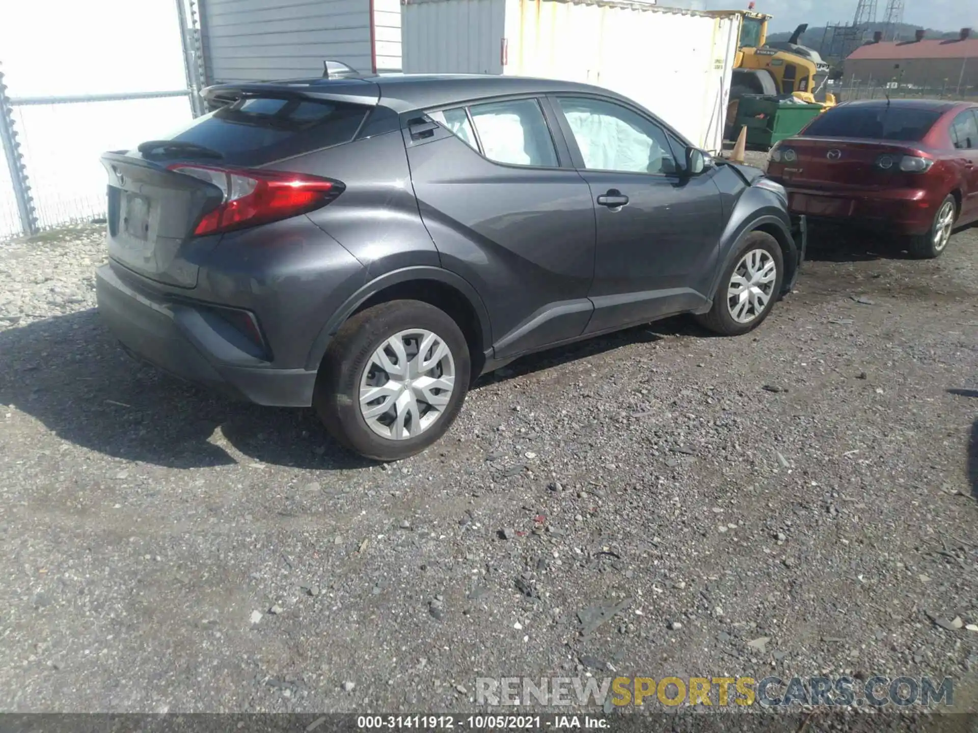 4 Фотография поврежденного автомобиля NMTKHMBX3LR103660 TOYOTA C-HR 2020