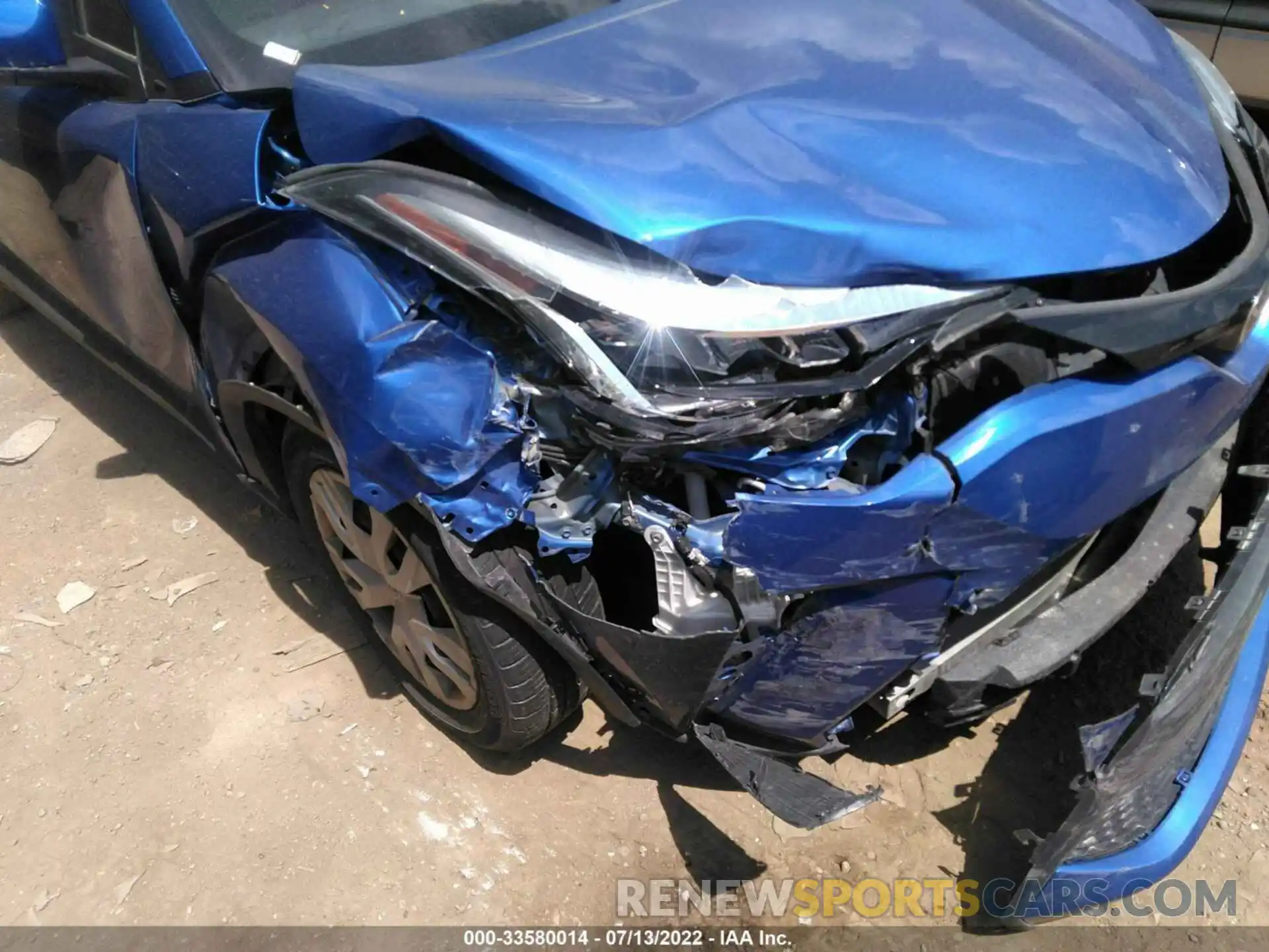 6 Photograph of a damaged car NMTKHMBX3LR103898 TOYOTA C-HR 2020