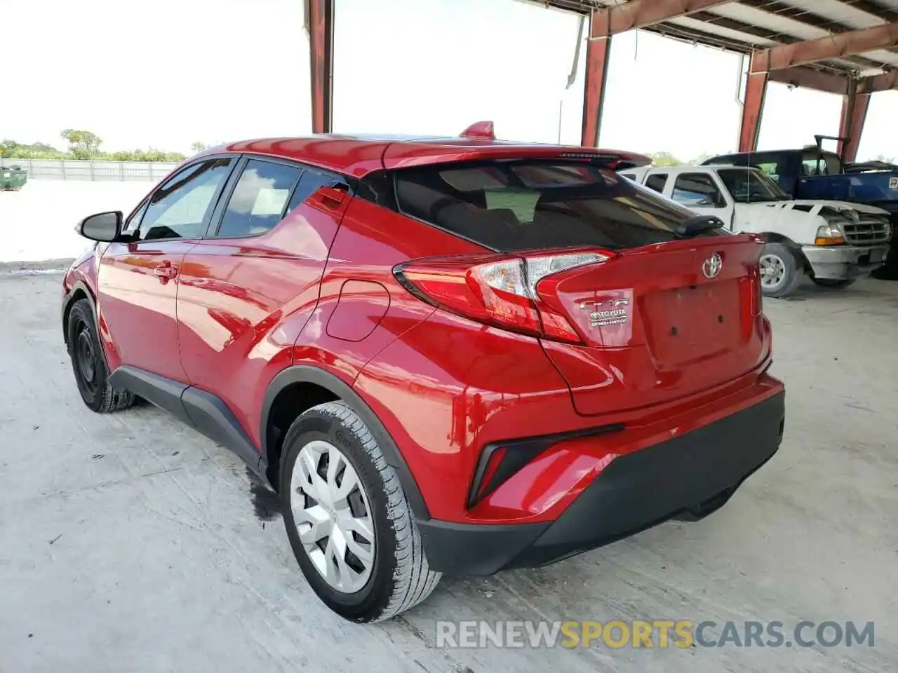 3 Photograph of a damaged car NMTKHMBX3LR104145 TOYOTA C-HR 2020