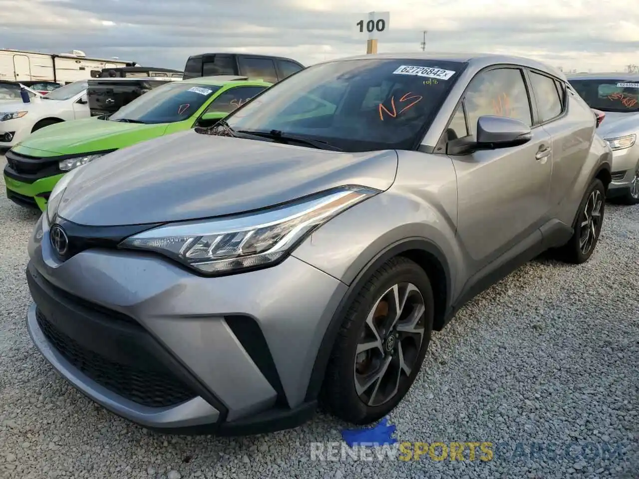 2 Photograph of a damaged car NMTKHMBX3LR104906 TOYOTA C-HR 2020