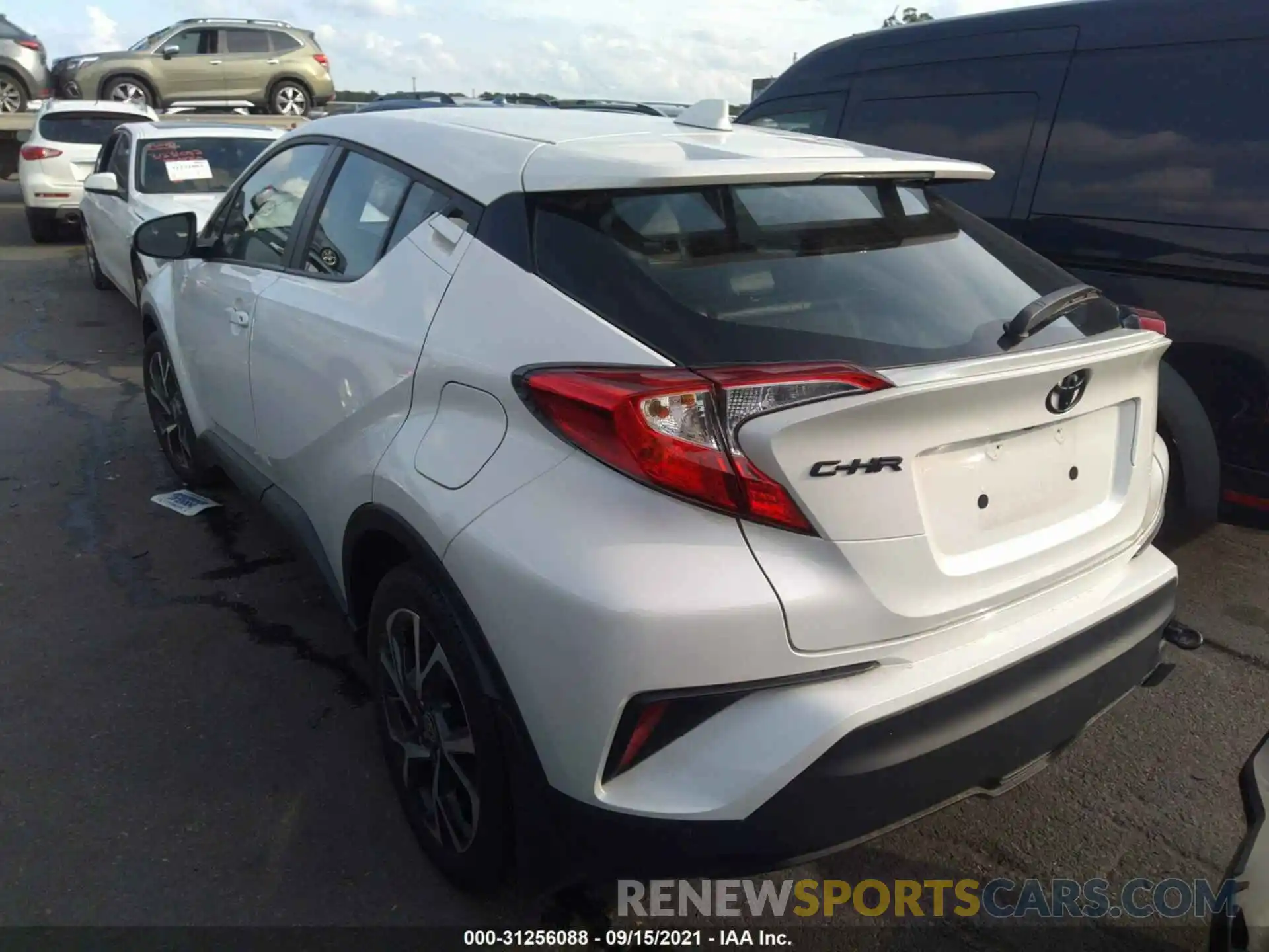 3 Photograph of a damaged car NMTKHMBX3LR106607 TOYOTA C-HR 2020