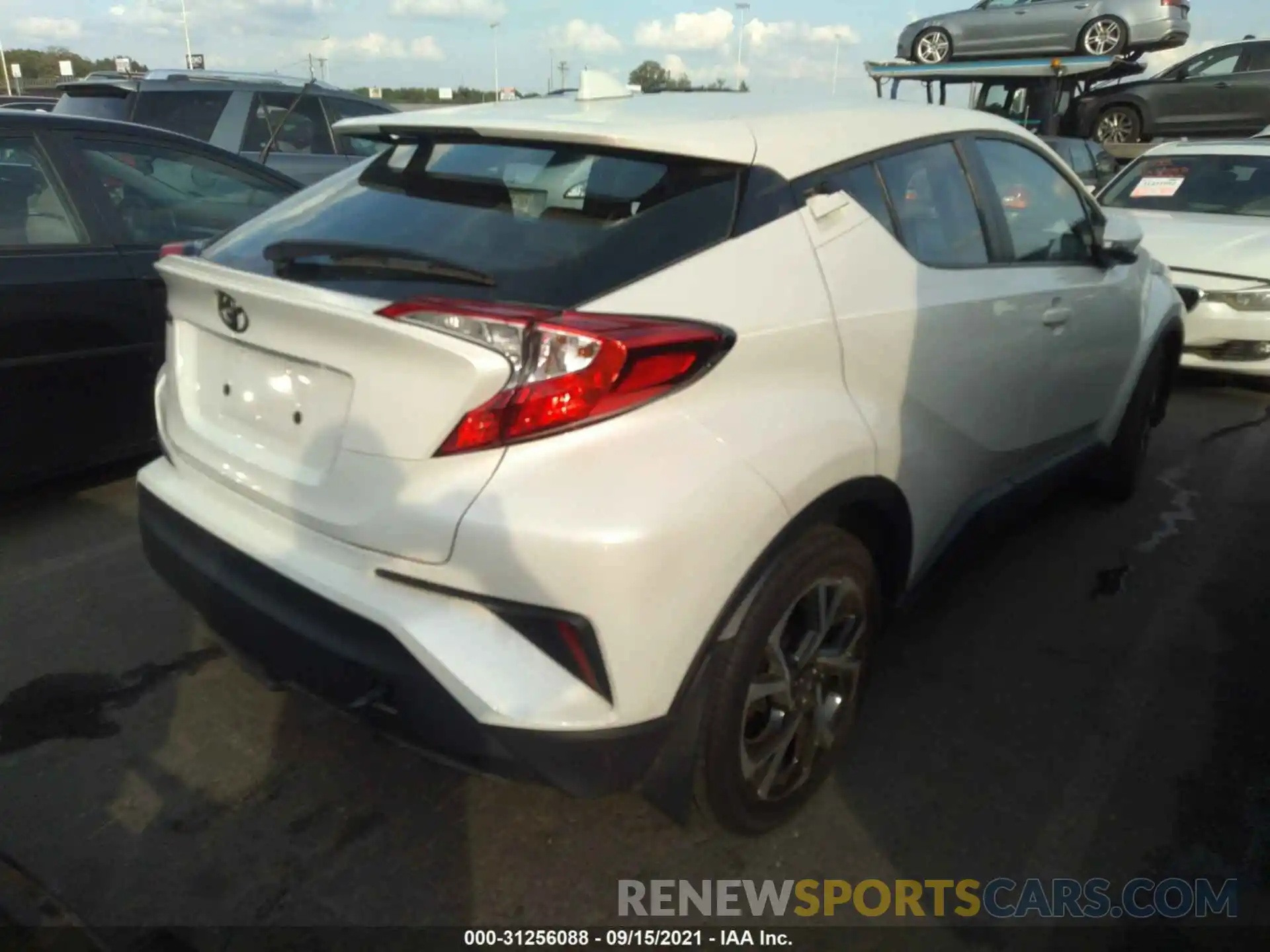 4 Photograph of a damaged car NMTKHMBX3LR106607 TOYOTA C-HR 2020