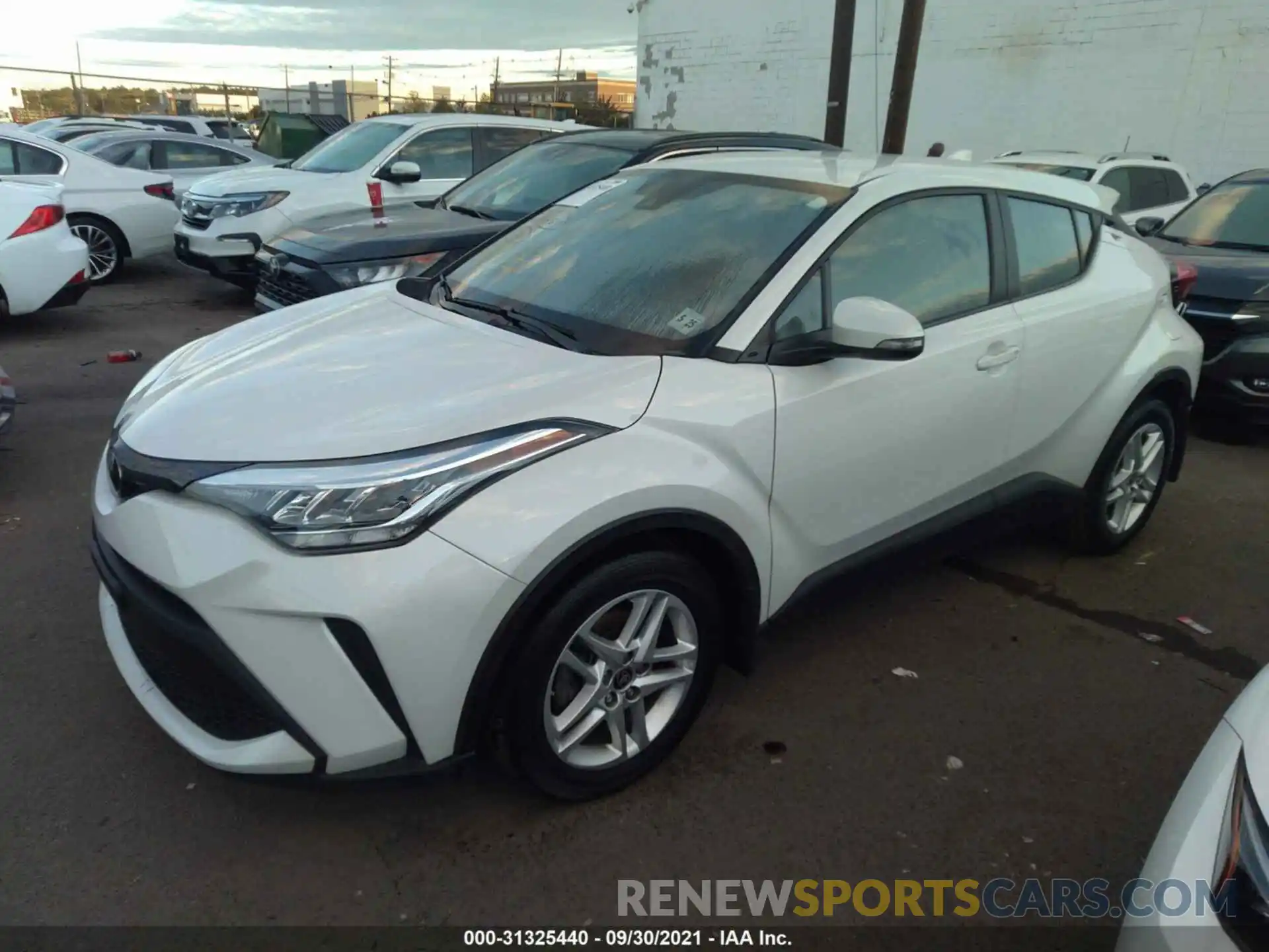 2 Photograph of a damaged car NMTKHMBX3LR107367 TOYOTA C-HR 2020