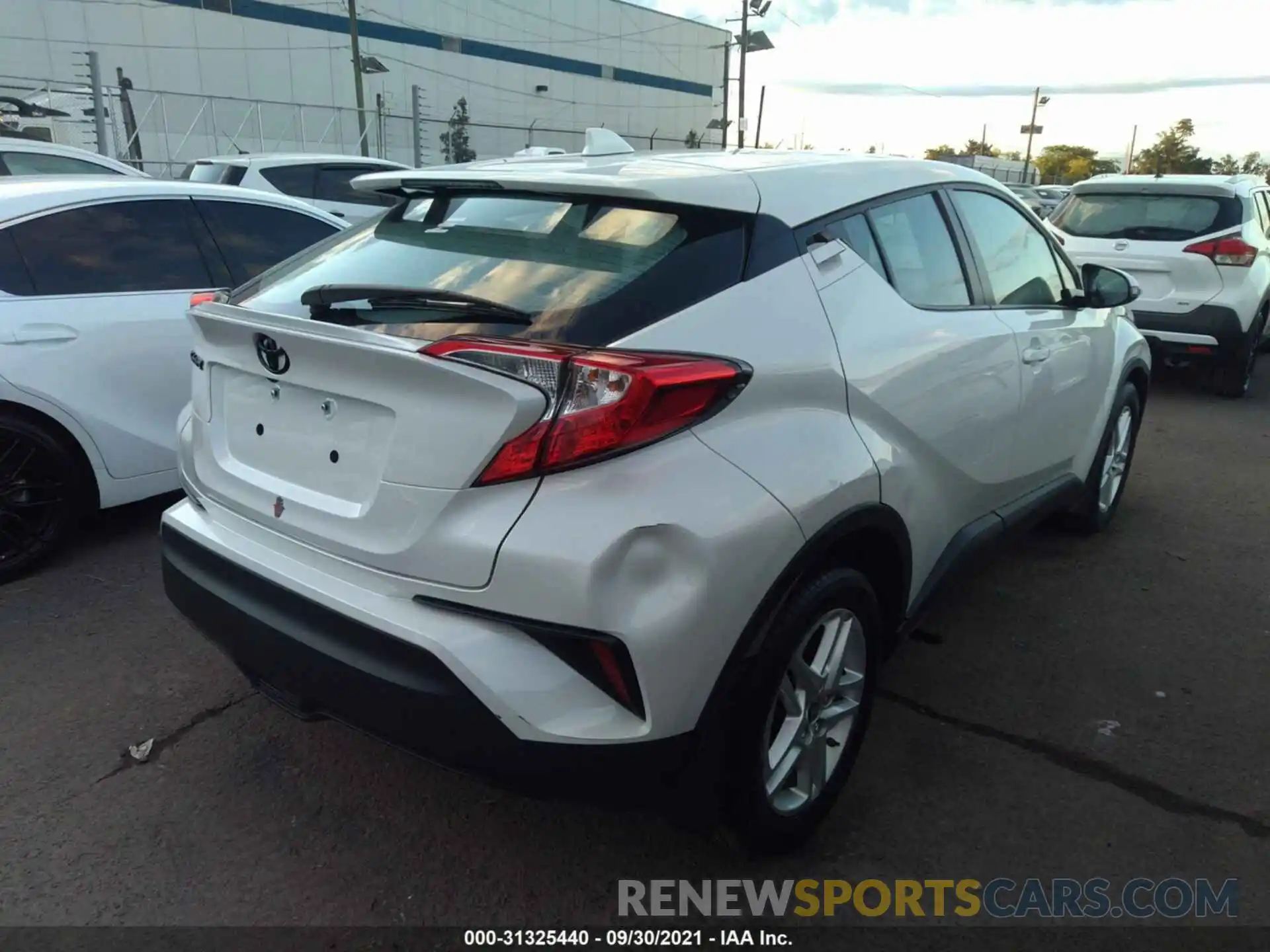 4 Photograph of a damaged car NMTKHMBX3LR107367 TOYOTA C-HR 2020