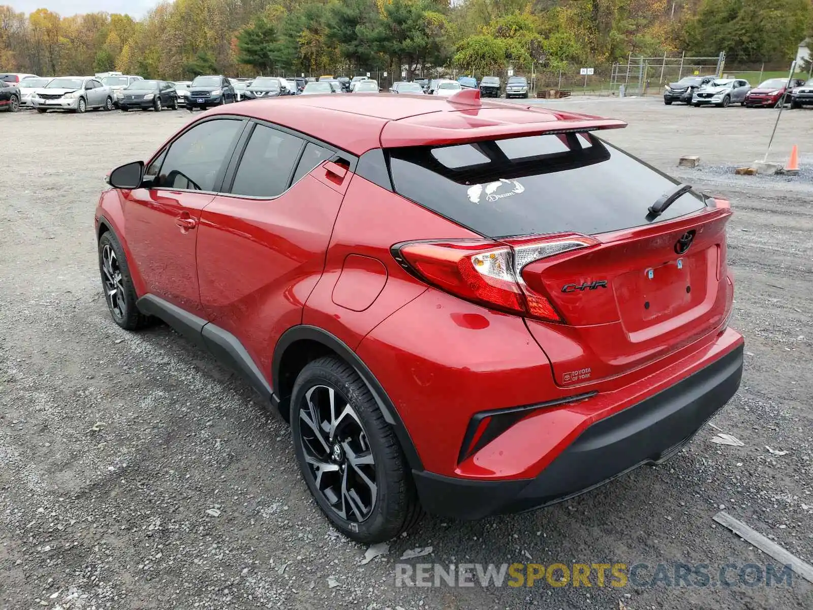 3 Photograph of a damaged car NMTKHMBX3LR107790 TOYOTA C-HR 2020