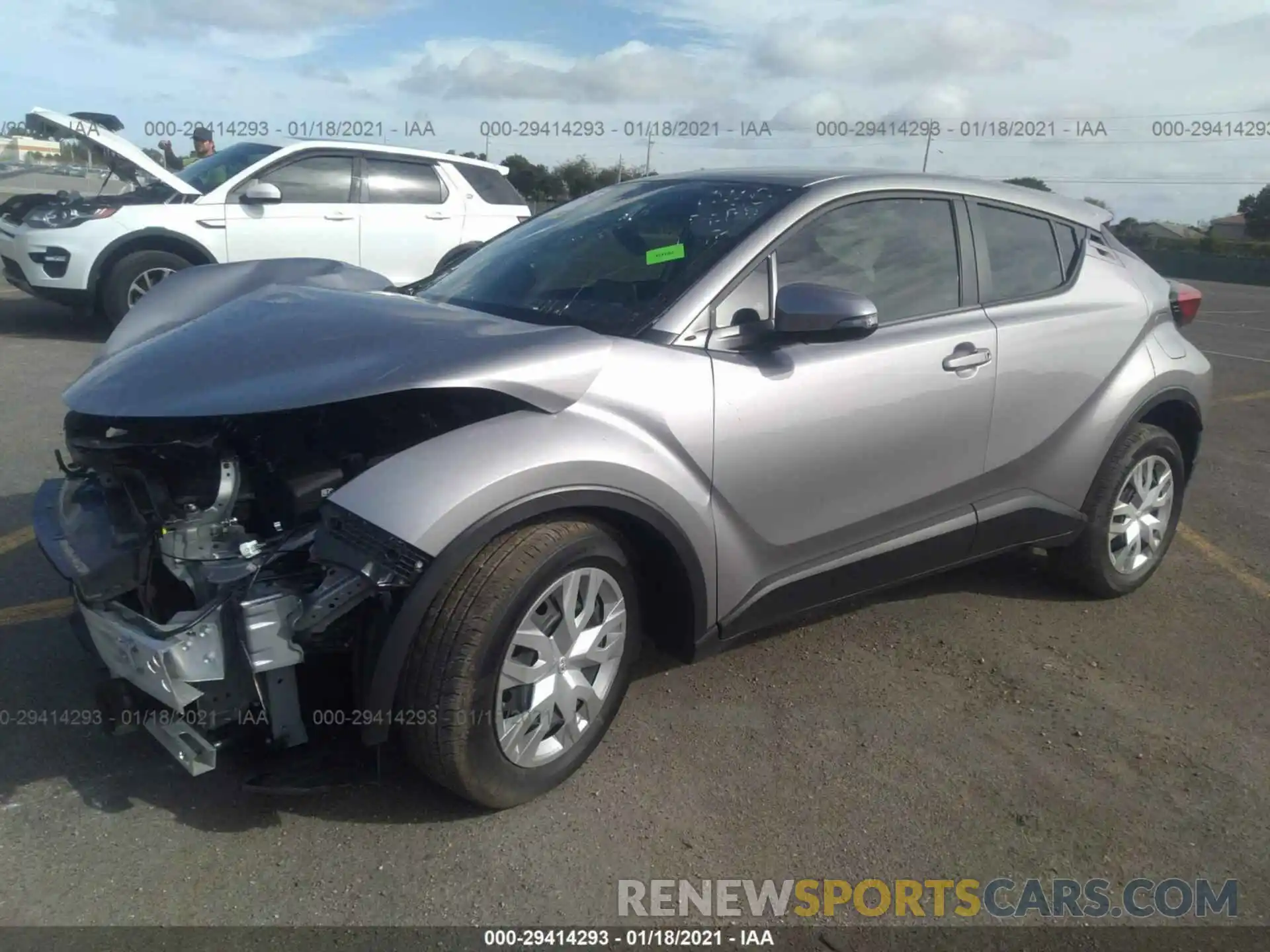 2 Photograph of a damaged car NMTKHMBX3LR110110 TOYOTA C-HR 2020