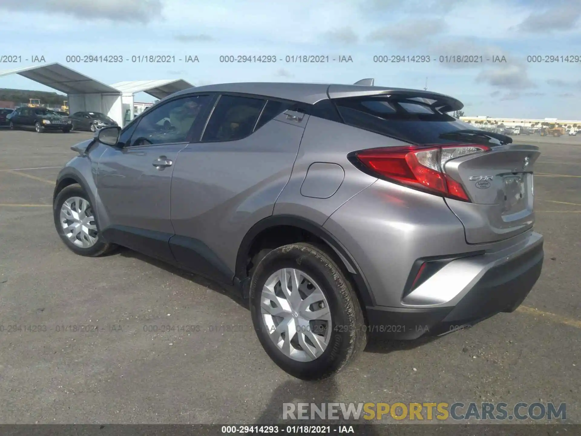 3 Photograph of a damaged car NMTKHMBX3LR110110 TOYOTA C-HR 2020