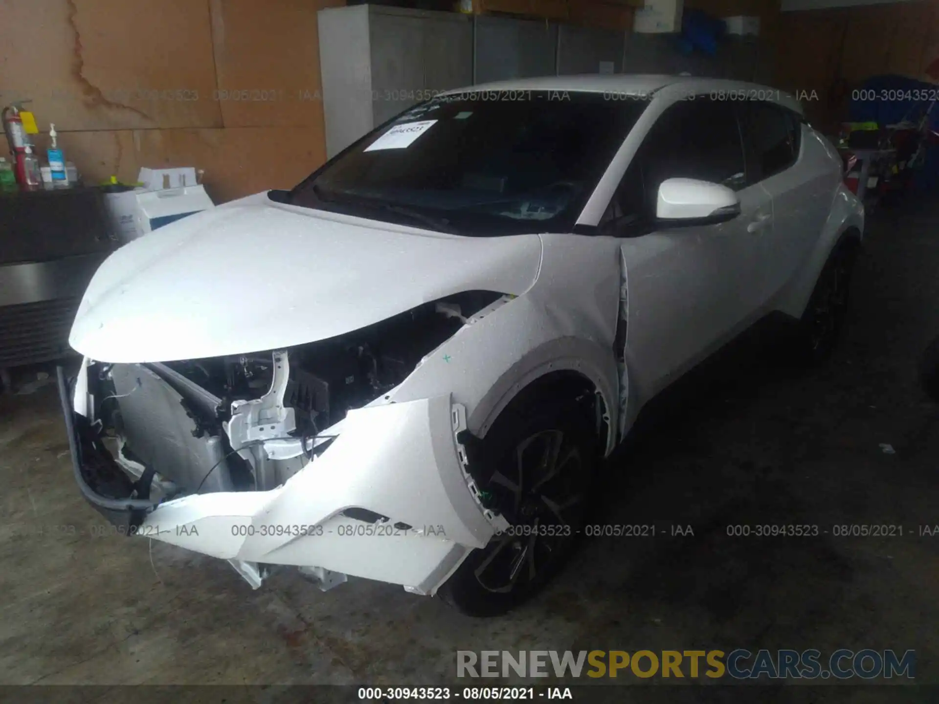 2 Фотография поврежденного автомобиля NMTKHMBX3LR110446 TOYOTA C-HR 2020