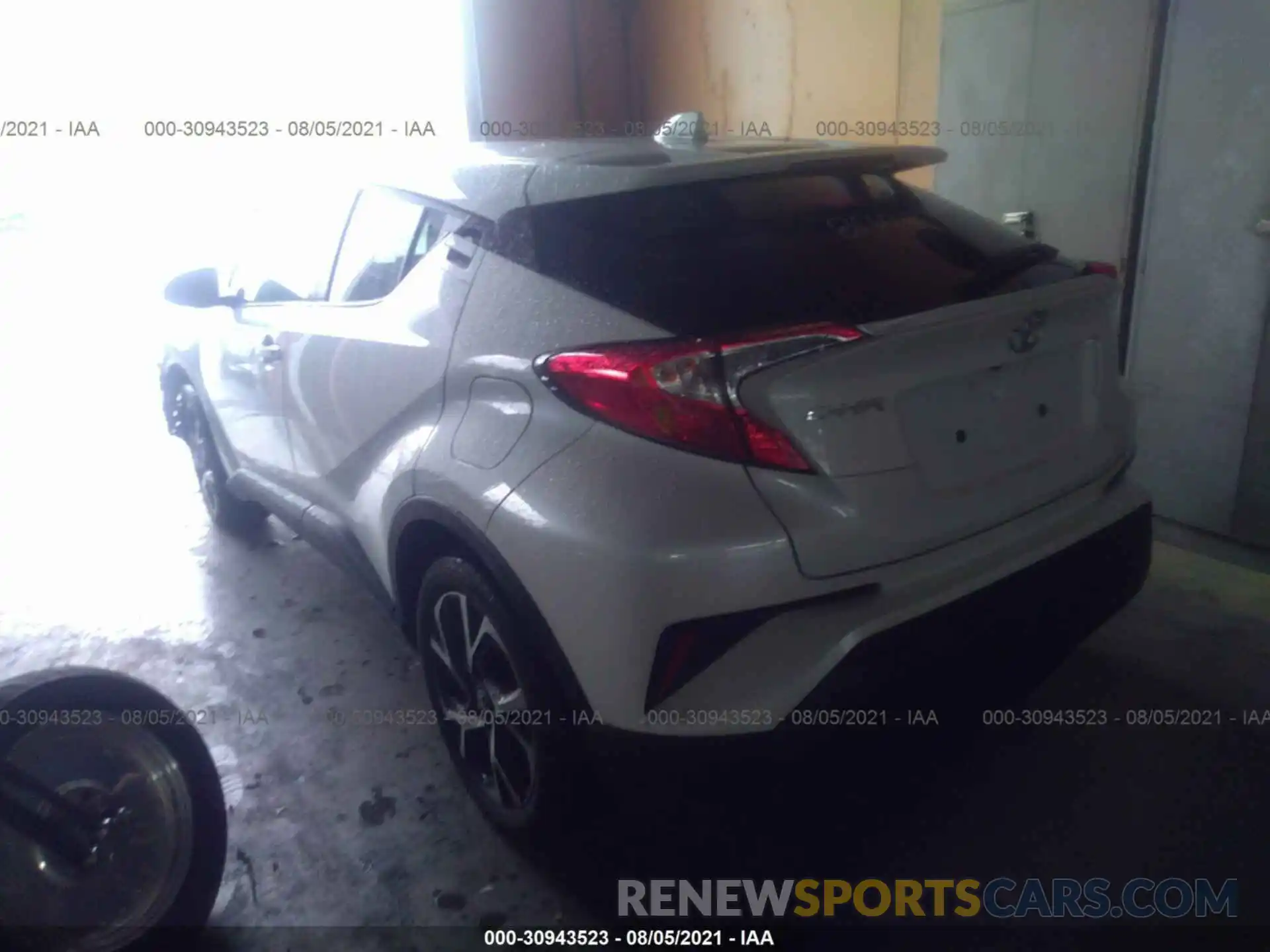 3 Photograph of a damaged car NMTKHMBX3LR110446 TOYOTA C-HR 2020