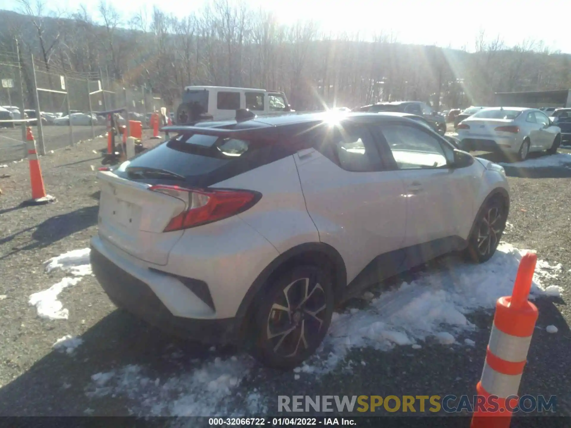 4 Photograph of a damaged car NMTKHMBX3LR111077 TOYOTA C-HR 2020