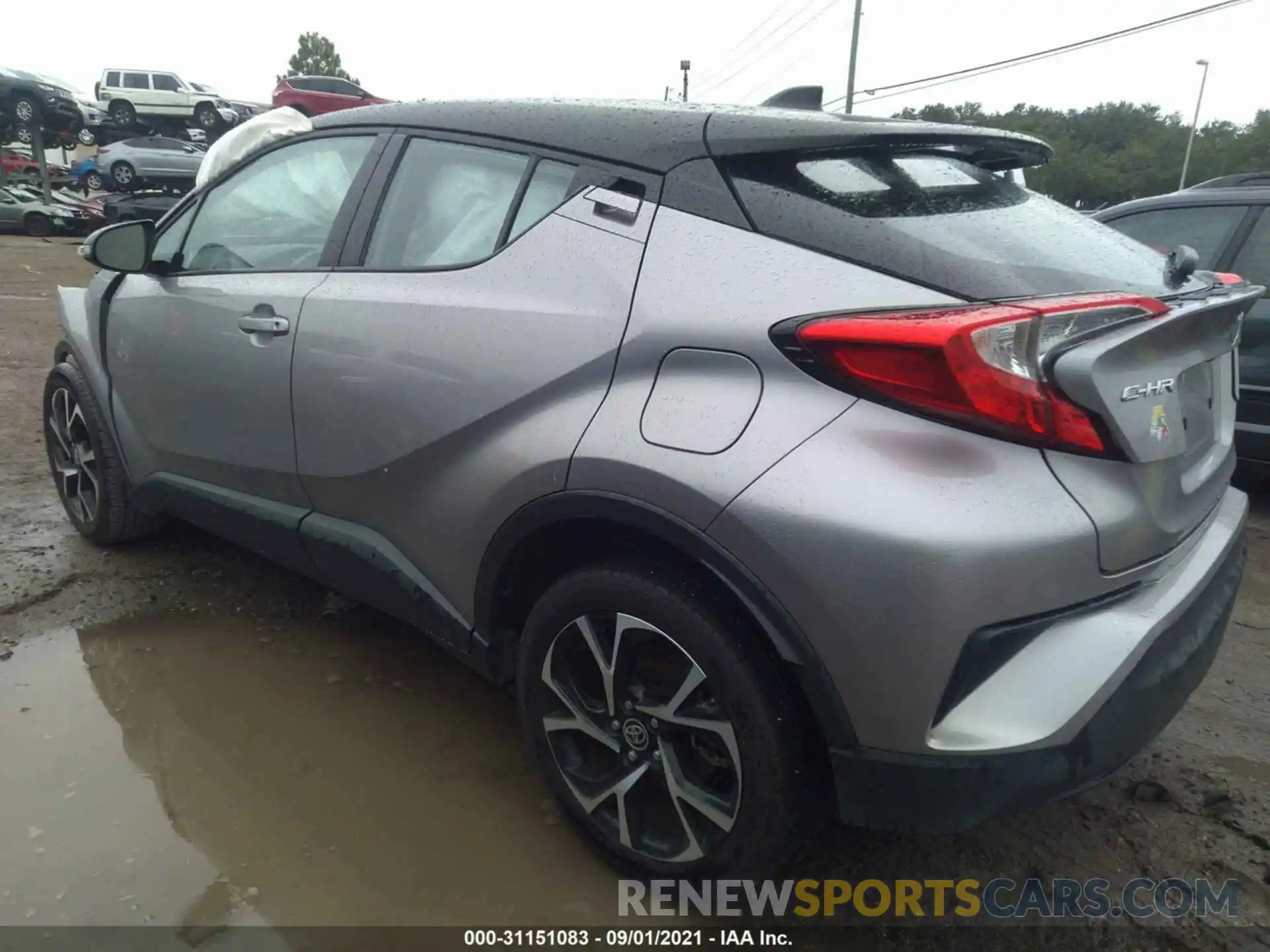 3 Photograph of a damaged car NMTKHMBX3LR111595 TOYOTA C-HR 2020