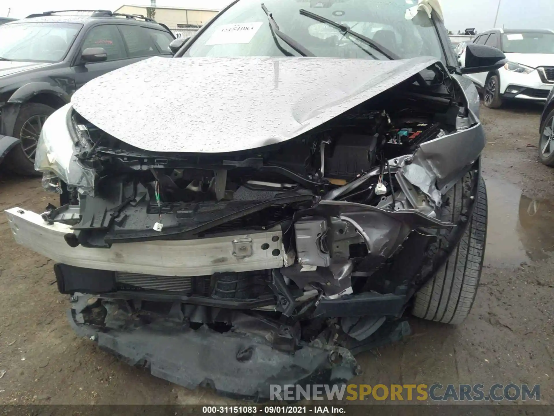 6 Photograph of a damaged car NMTKHMBX3LR111595 TOYOTA C-HR 2020