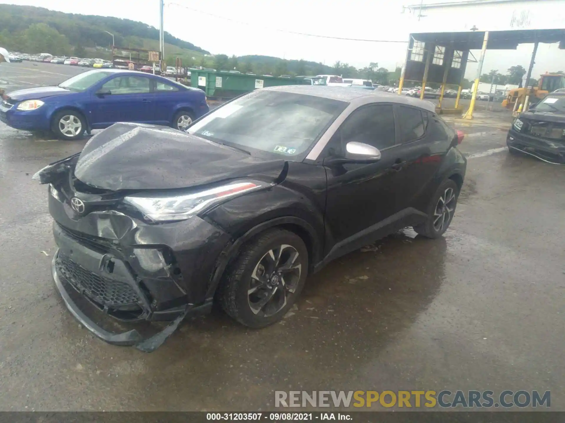 2 Photograph of a damaged car NMTKHMBX3LR112410 TOYOTA C-HR 2020