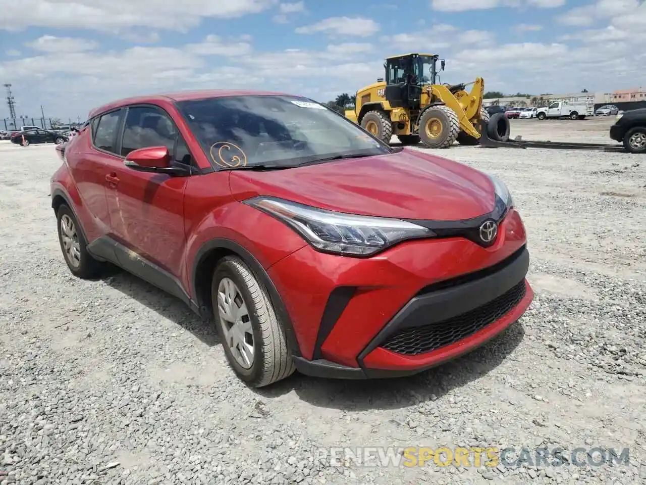 1 Фотография поврежденного автомобиля NMTKHMBX3LR112584 TOYOTA C-HR 2020