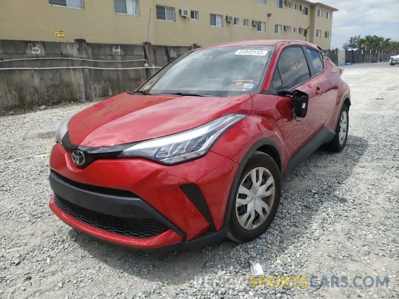 2 Фотография поврежденного автомобиля NMTKHMBX3LR112584 TOYOTA C-HR 2020