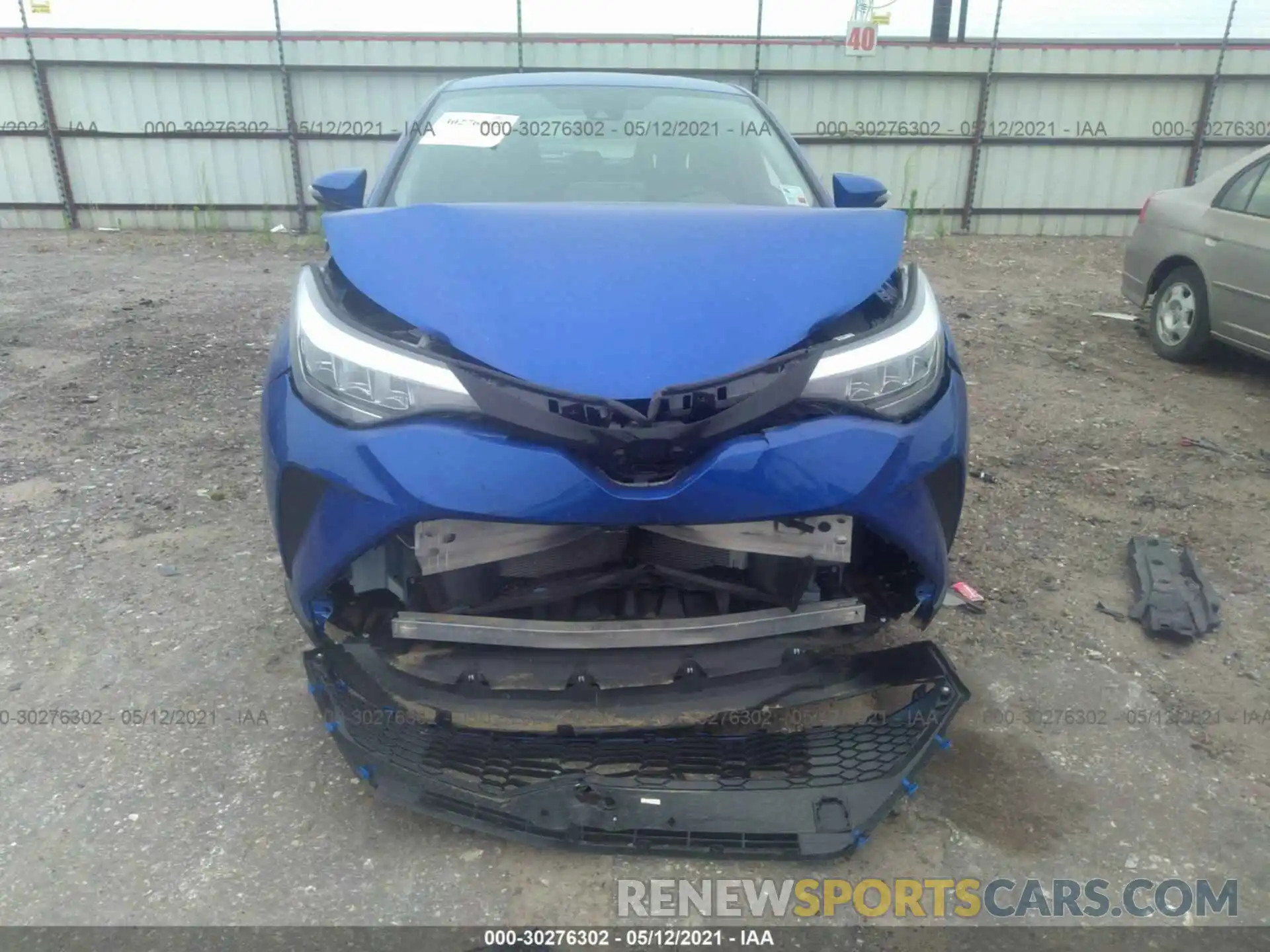 6 Photograph of a damaged car NMTKHMBX3LR116859 TOYOTA C-HR 2020