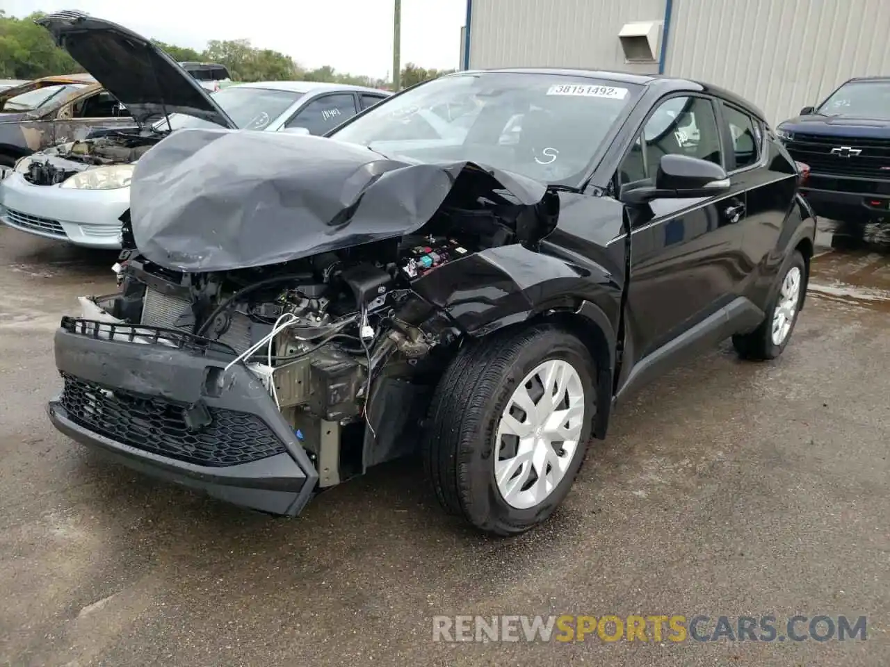 2 Photograph of a damaged car NMTKHMBX3LR117414 TOYOTA C-HR 2020