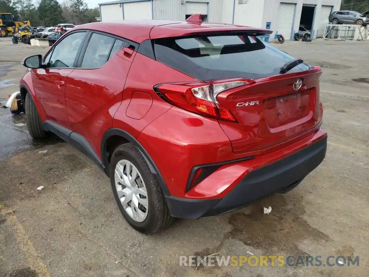 3 Photograph of a damaged car NMTKHMBX4LR102453 TOYOTA C-HR 2020