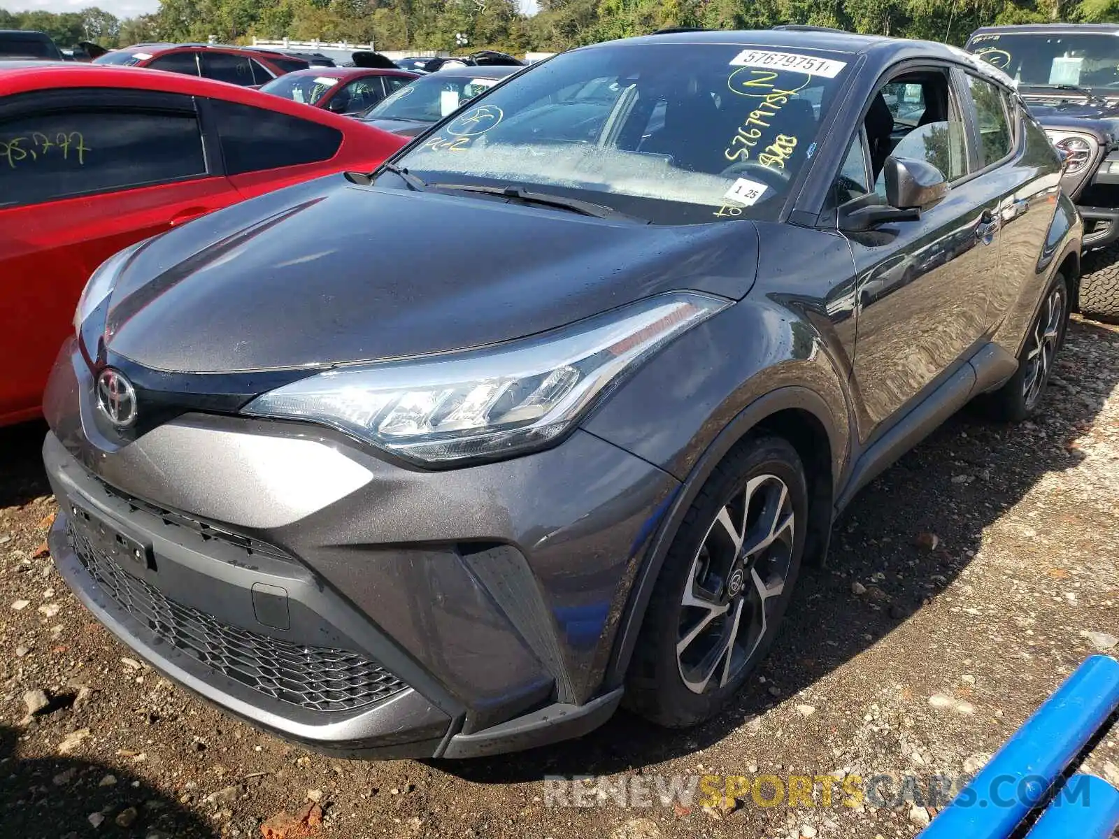 2 Photograph of a damaged car NMTKHMBX4LR103294 TOYOTA C-HR 2020