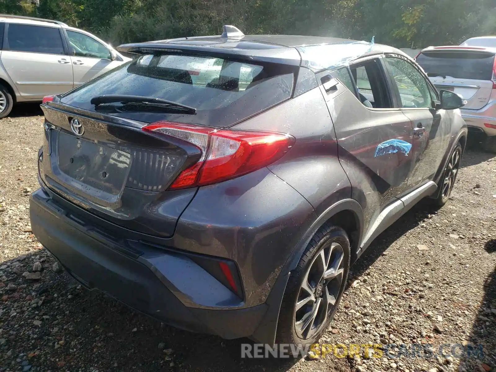 4 Photograph of a damaged car NMTKHMBX4LR103294 TOYOTA C-HR 2020